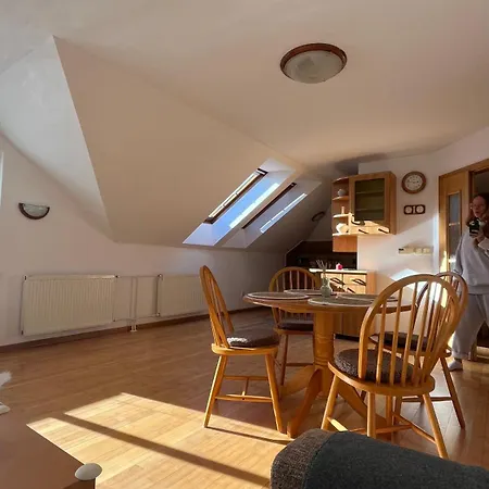 Srdce Mesta 3 - Slnecny V Podkrovi S Balkonom Nad Ulicou Daire *